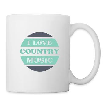 Country music love - Mug - white - Right