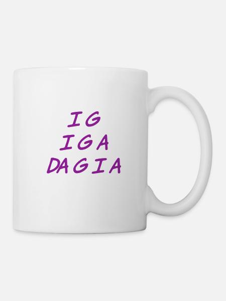 ich muss auch los - Tasse - Weiß
