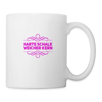 harte Schale - Tasse - Weiß - Rechts