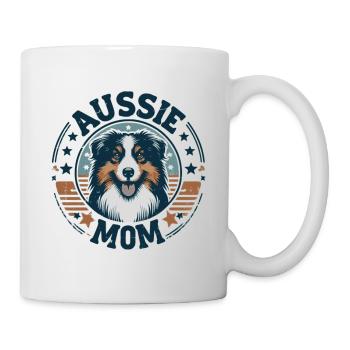 Aussie Mom - Mug - white - Right