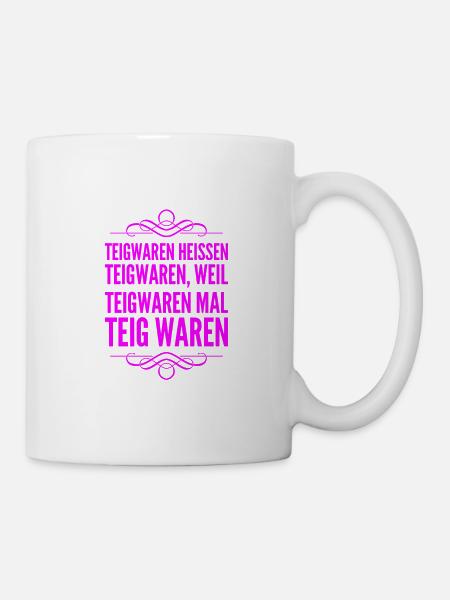 interessantes zu Teigwaren - Tasse - Weiß