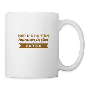 bist du hart? - Tasse - Weiß - Rechts