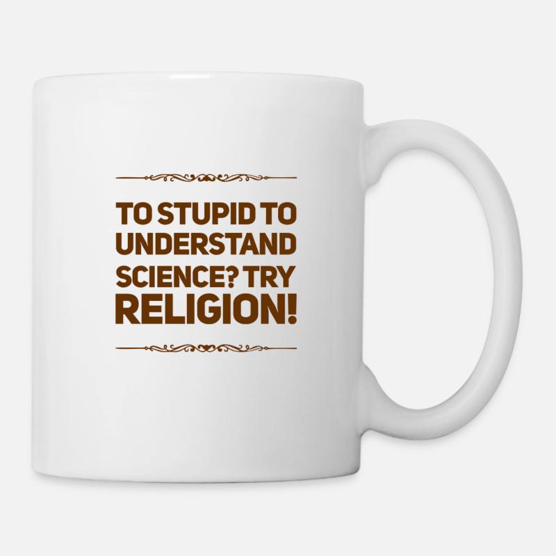 Wissenschaft kann nicht jeder - Tasse - Weiß