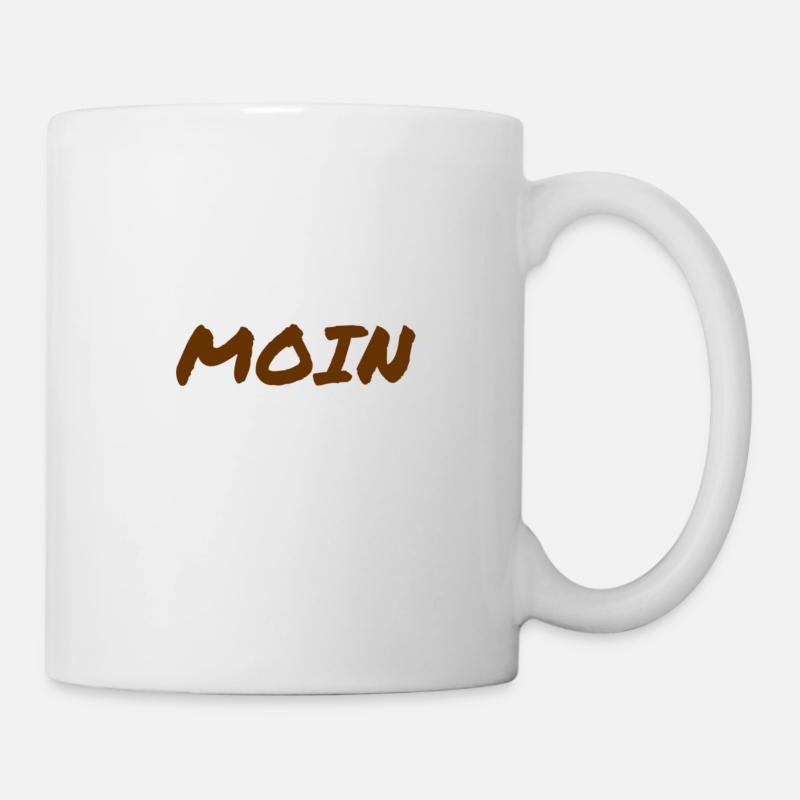 moin - Tasse - Weiß