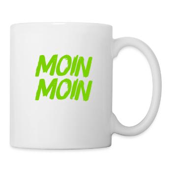 ich grüße dich - Tasse - Weiß - Rechts