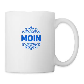 hallo auf norddeutsch - Tasse - Weiß - Rechts
