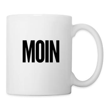 ich grüße dich auf norddeutsch - Tasse - Weiß - Rechts