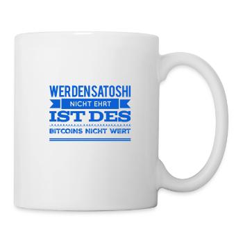 Satoshi geht immer - Tasse - Weiß - Rechts