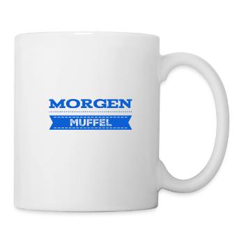 ich bin ein Morgenmuffel - Tasse - Weiß - Rechts