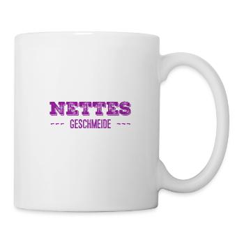 genialer Kleidung - Tasse - Weiß - Rechts