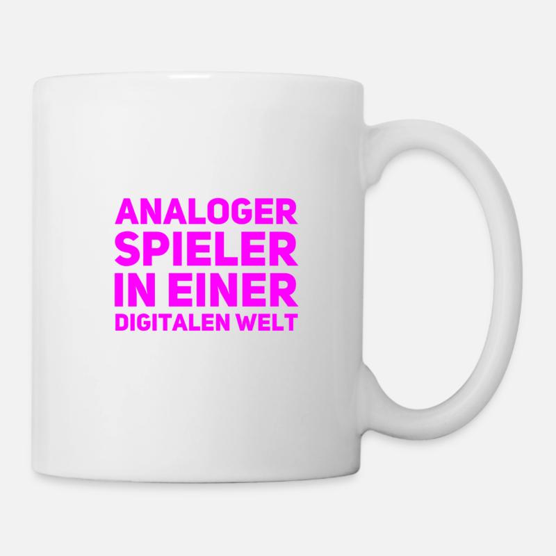 the analogue world - Mug - white