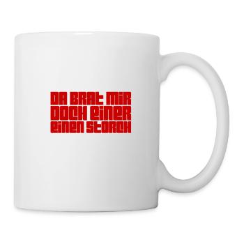 das wundert mich - Tasse - Weiß - Rechts