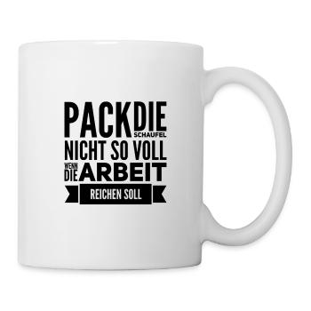 Prends ton temps - Mug blanc - blanc - Droite