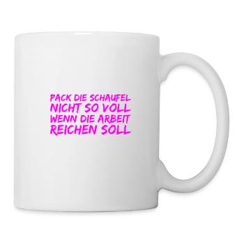 Be lazy - Mug - white - Right