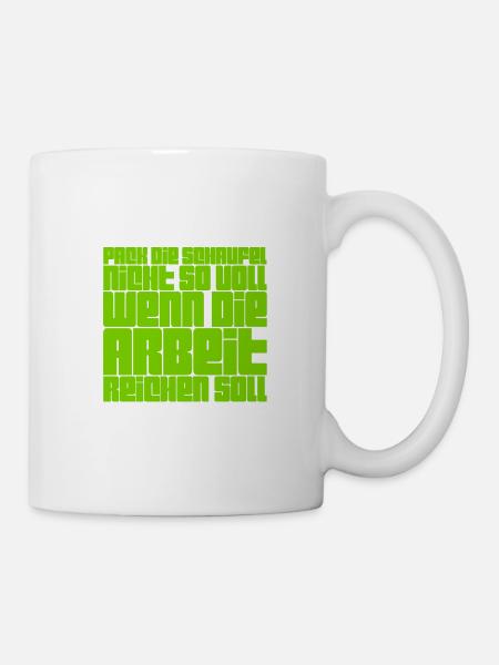 ganz in Ruhe - Tasse - Weiß
