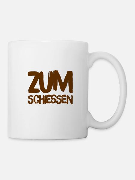 das ist witzig - Tasse - Weiß