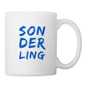 ich bin einzigartig - Tasse - Weiß - Rechts