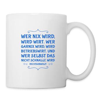 Who Won't Be Anything - Mug - white - Right