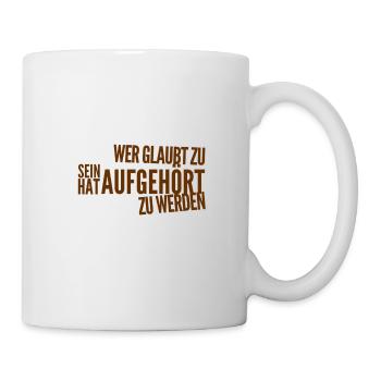 Unfolding is always possible - Mug - white - Right