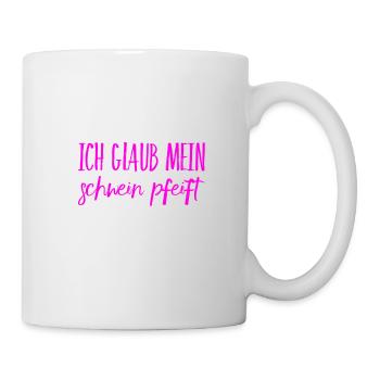 ich kann es nicht glauben - Tasse - Weiß - Rechts
