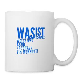 Un bateau MOO - Mug blanc - blanc - Droite