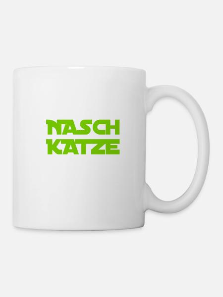 naschen ist mein Ding - Tasse - Weiß