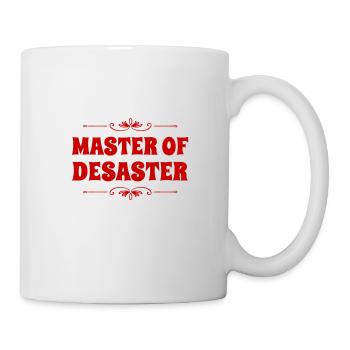 ich liebe das Chaos - Tasse - Weiß - Rechts