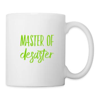 ich stehe auf Chaos - Tasse - Weiß - Rechts