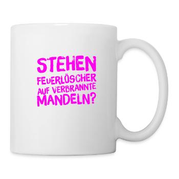 was mögen Feuerlöscher? - Tasse - Weiß - Rechts