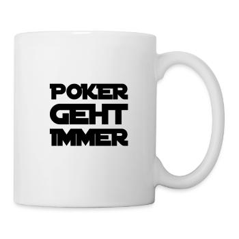 Poker ist fantastisch - Tasse - Weiß - Rechts