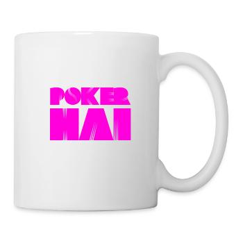 ich bin ein starker Pokerspieler - Tasse - Weiß - Rechts