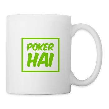 Pokerhai - Tasse - Weiß - Rechts