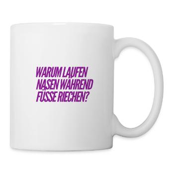 wieso ist das so? - Tasse - Weiß - Rechts