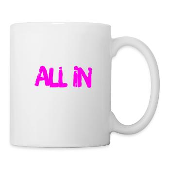 all in - Tasse - Weiß - Rechts