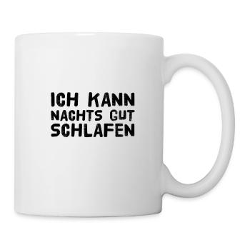 no sleep problems - Mug - white - Right