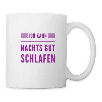 Je n’ai pas de problèmes de sommeil - Mug blanc - blanc - Droite