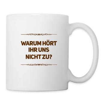 You ignore us - Mug - white - Right