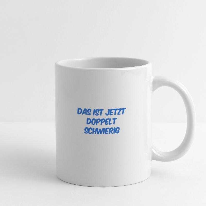 C’est de plus en plus difficile Mug blanc