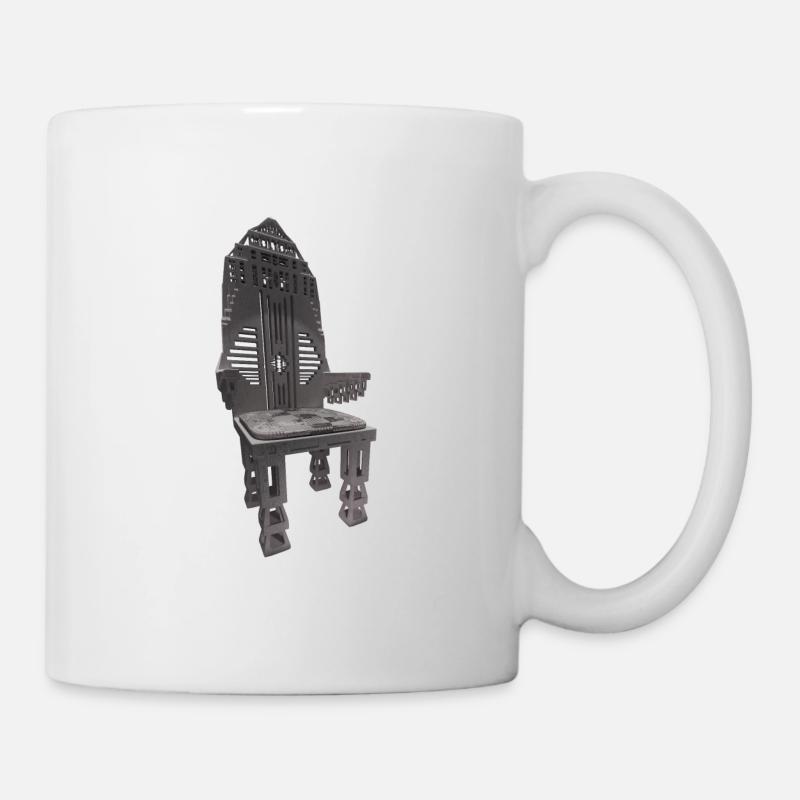 AMBIGUOUS THRONE - Mug - white