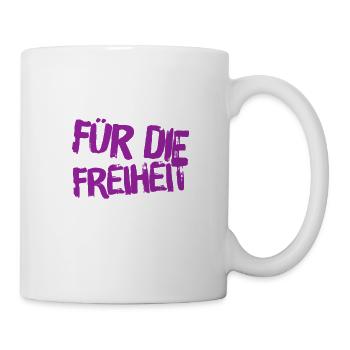for freedom - Mug - white - Right
