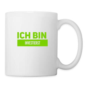 Investing is great - Mug - white - Right