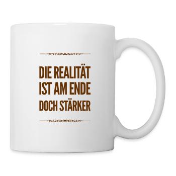 the truth is stronger - Mug - white - Right