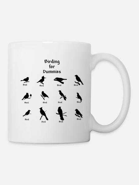 Vogelkunde für Anfänger - Tasse - Weiß