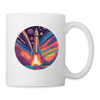 Cosmic Cascade - Tasse - Weiß - Rechts