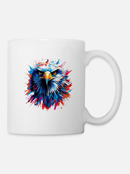 The Eagle - Tasse - Weiß