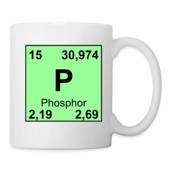 15Phosphore - Mug blanc - blanc - Droite