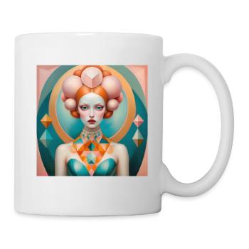 Aurora, digital painting - Mug - white - Right