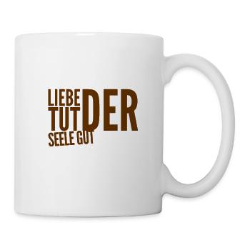 Liebe geht immer - Tasse - Weiß - Rechts