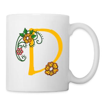 Flower 30 D - Mug - white - Right