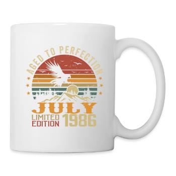 Vintage July 1986 Anniversary July 1986 - Mug - white - Right